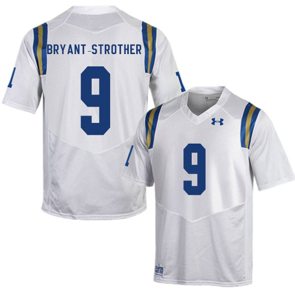 Men #9 Choe Bryant-Strother UCLA Bruins College Football Jerseys Sale-White